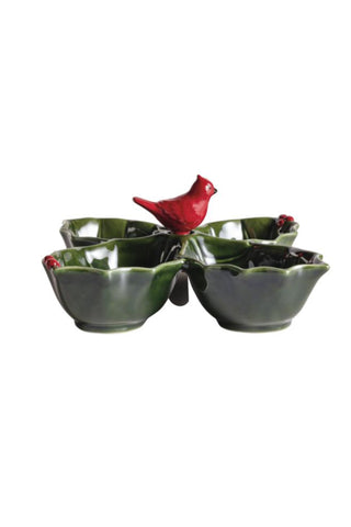 Holly Tidbit Dish