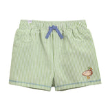 Duck Seersucker Swim Trunks