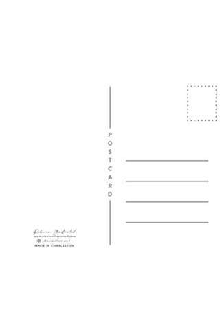 Charleston Beach Post Card