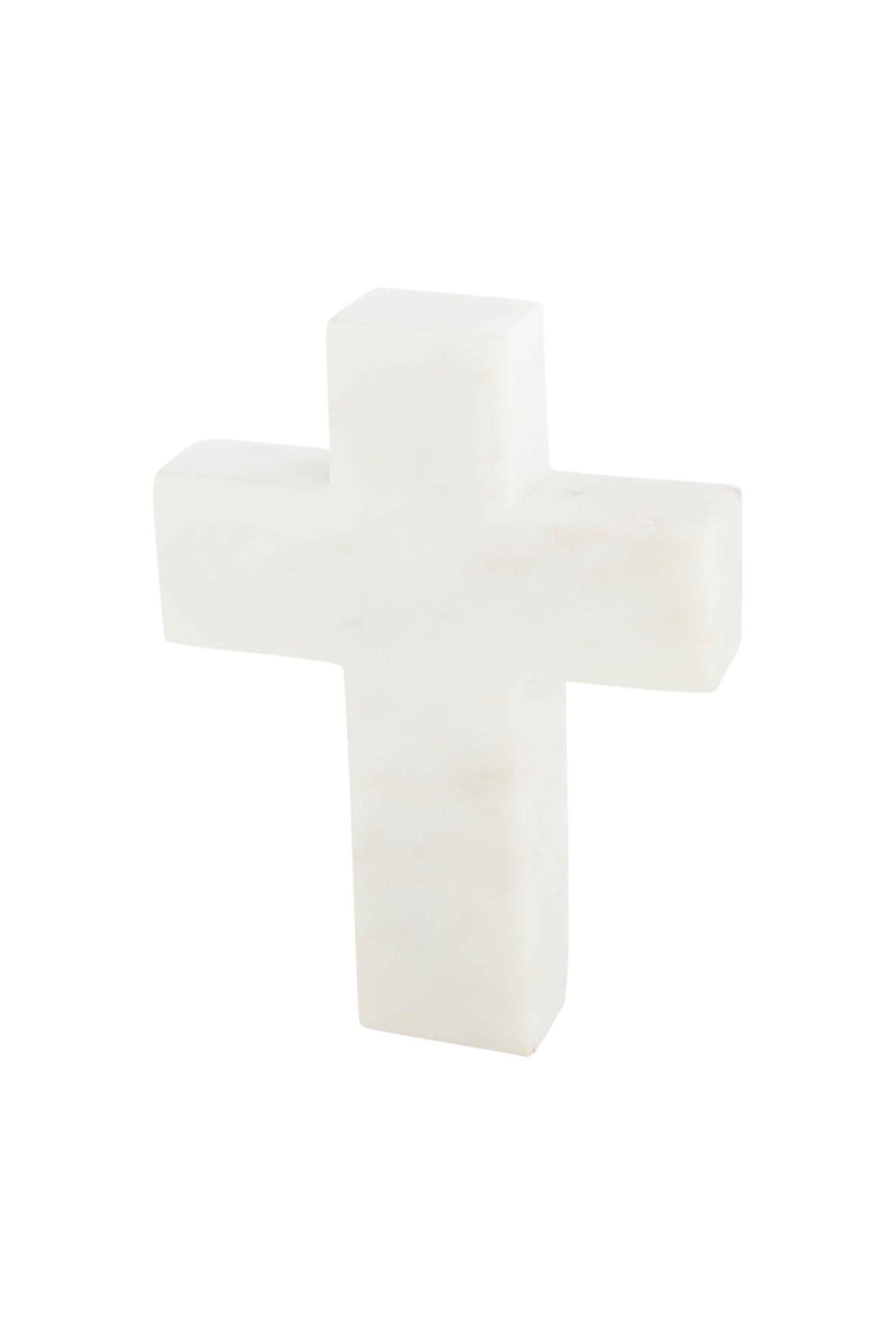 White Marble Cross