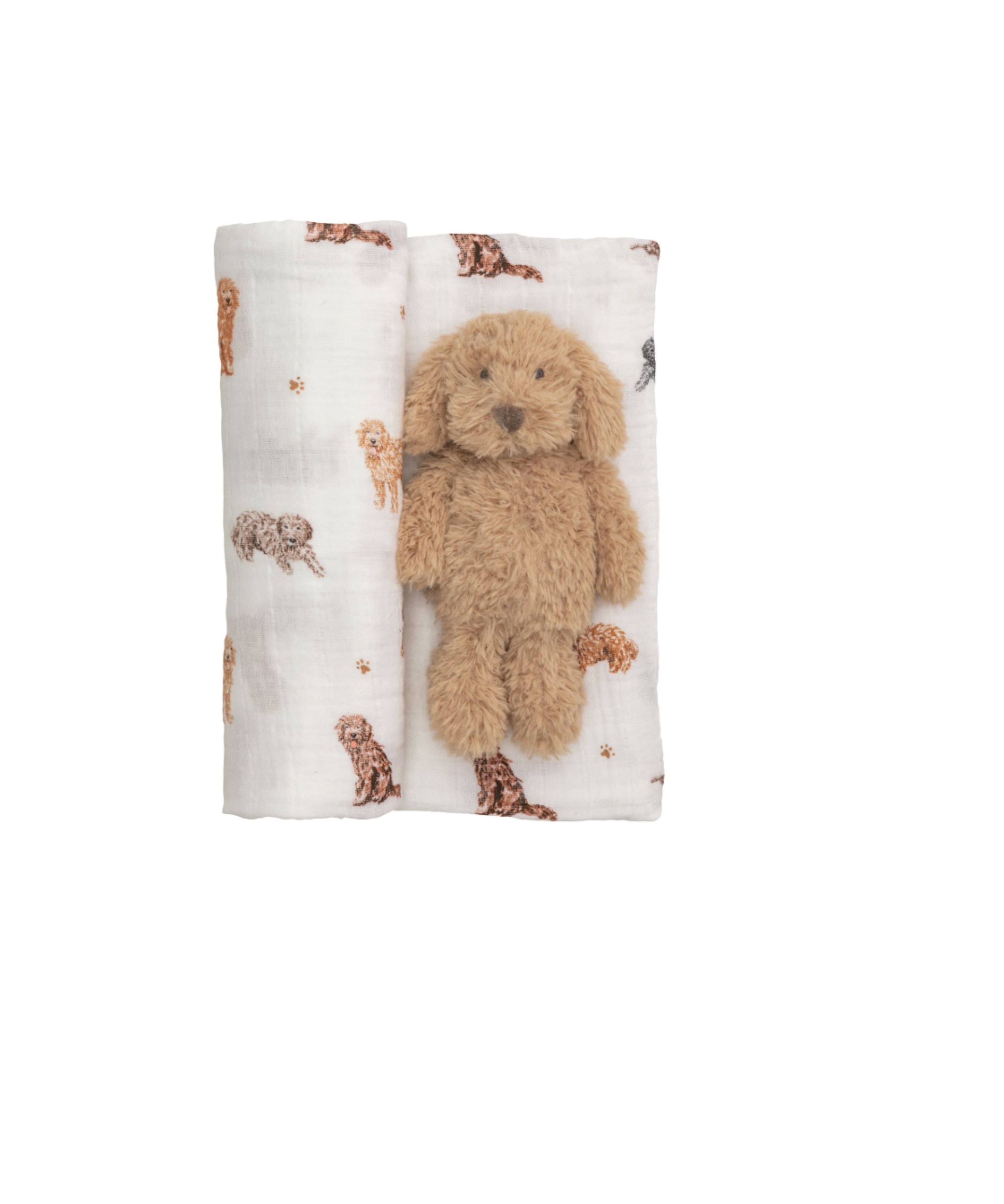 Dog Swaddle & Rattle Set