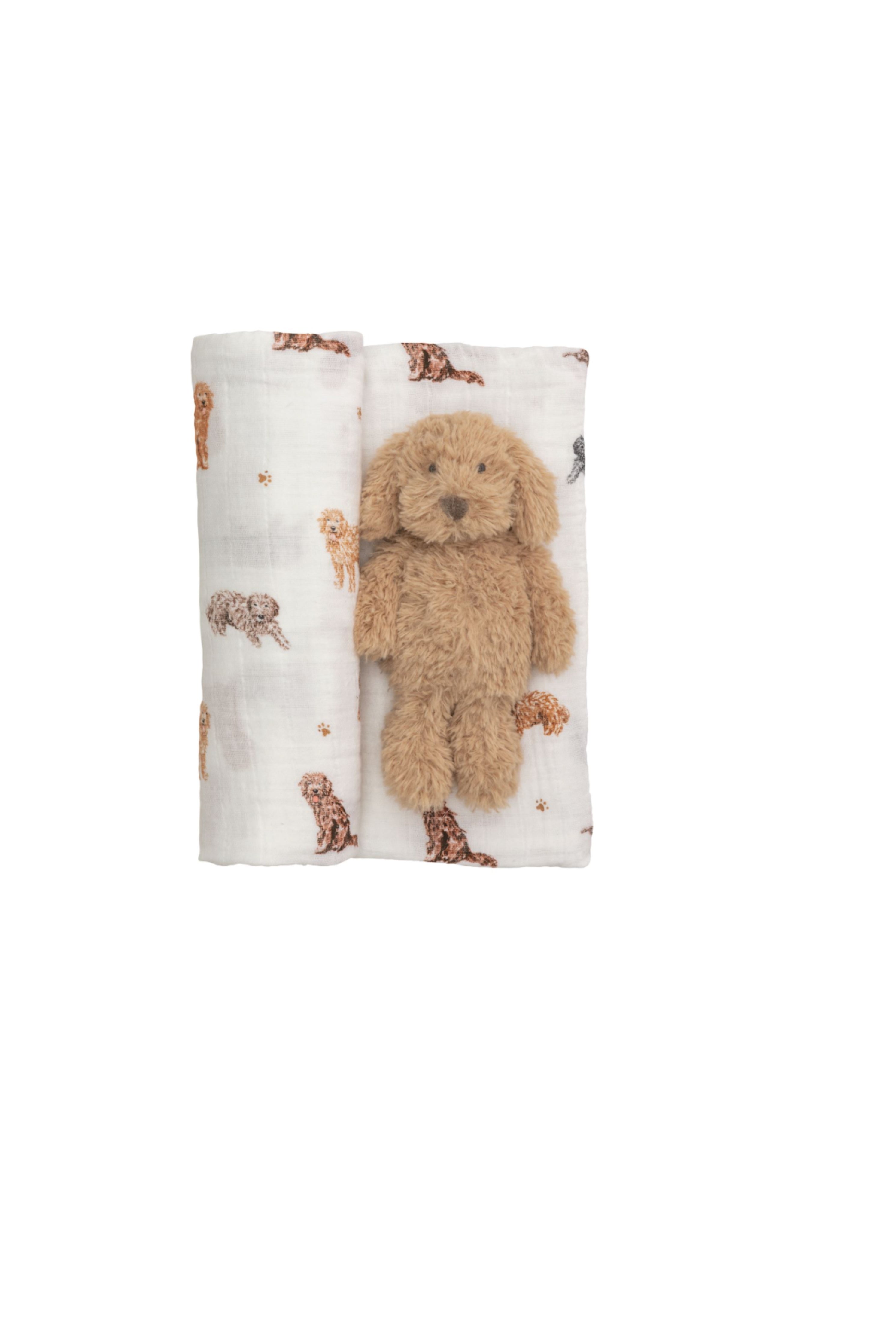Dog Swaddle & Rattle Set