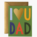 I Love You Dad Card