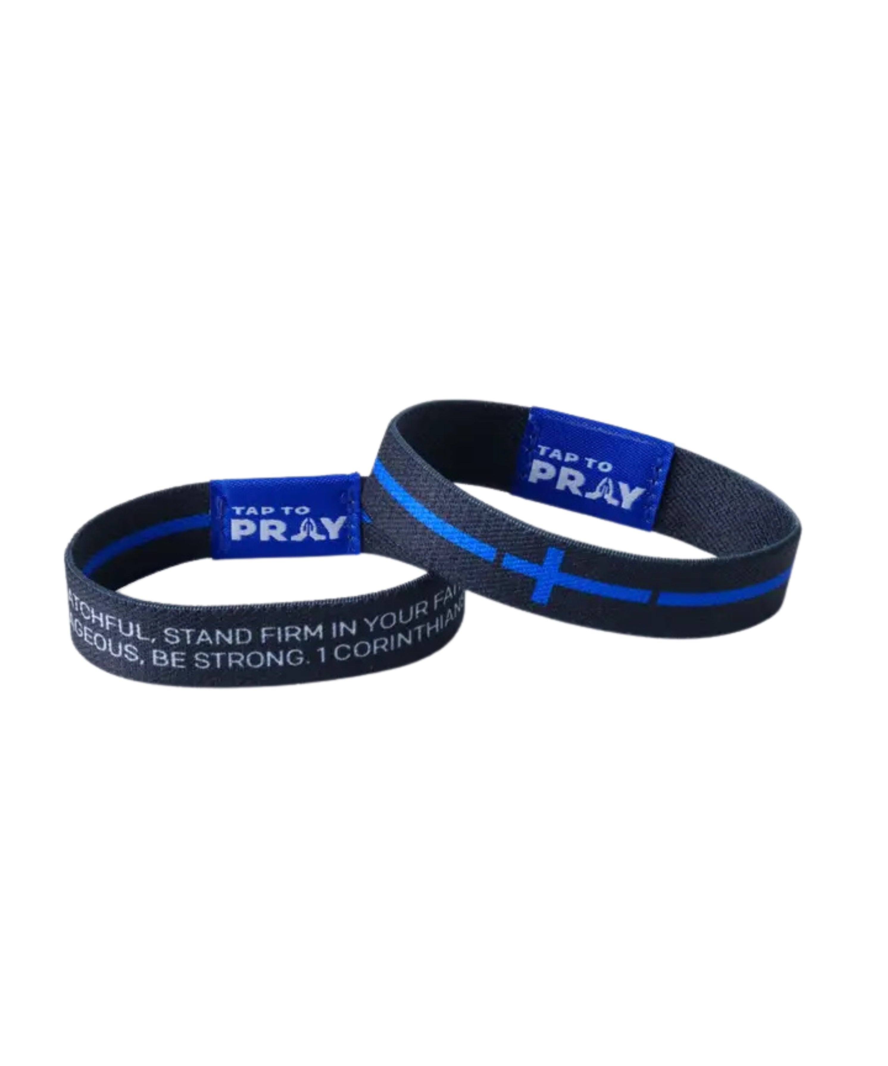 Tap To Pray™ Wristbands - First Responders Law Enforcement Bracelet
