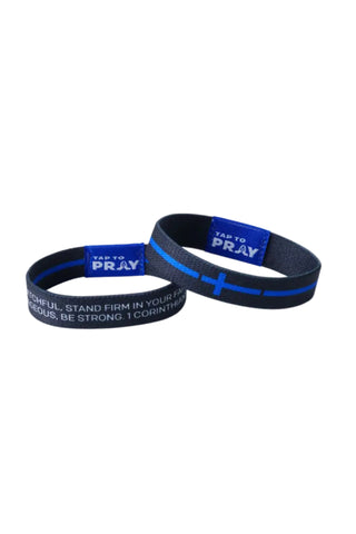 Tap To Pray™ Wristbands - First Responders Law Enforcement Bracelet