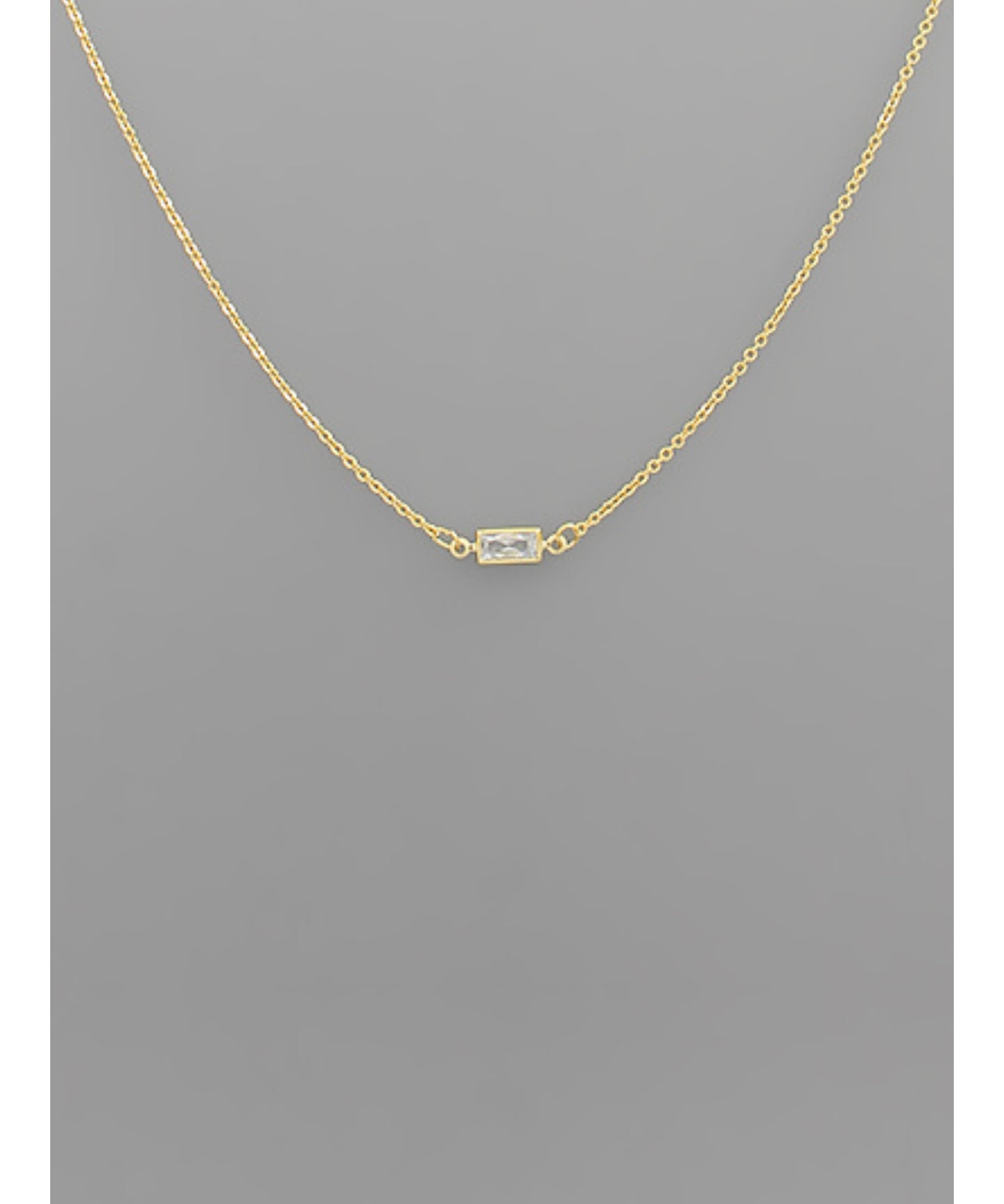 Stone Accent Necklace