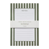 Striped Notepad