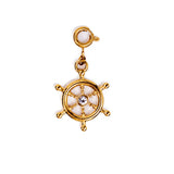 My Sister's Cottage | Waterproof | Ship Wheel Charm