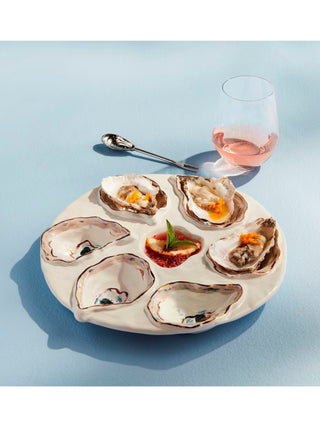 Coastal Oyster Serving Plate