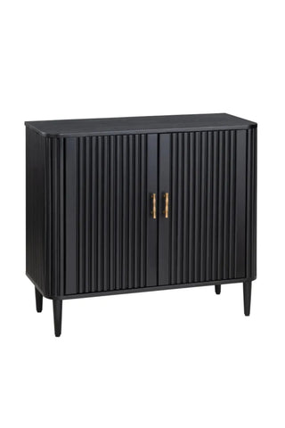 Camden Black Two Door Cabinet