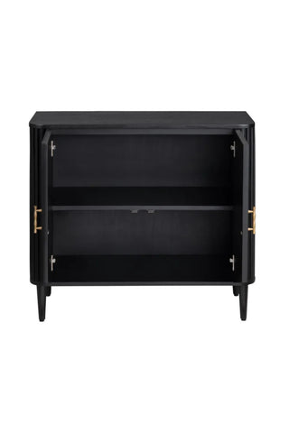 Camden Black Two Door Cabinet