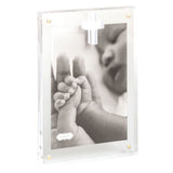 Vertical Layered Cross Acrylic Frame