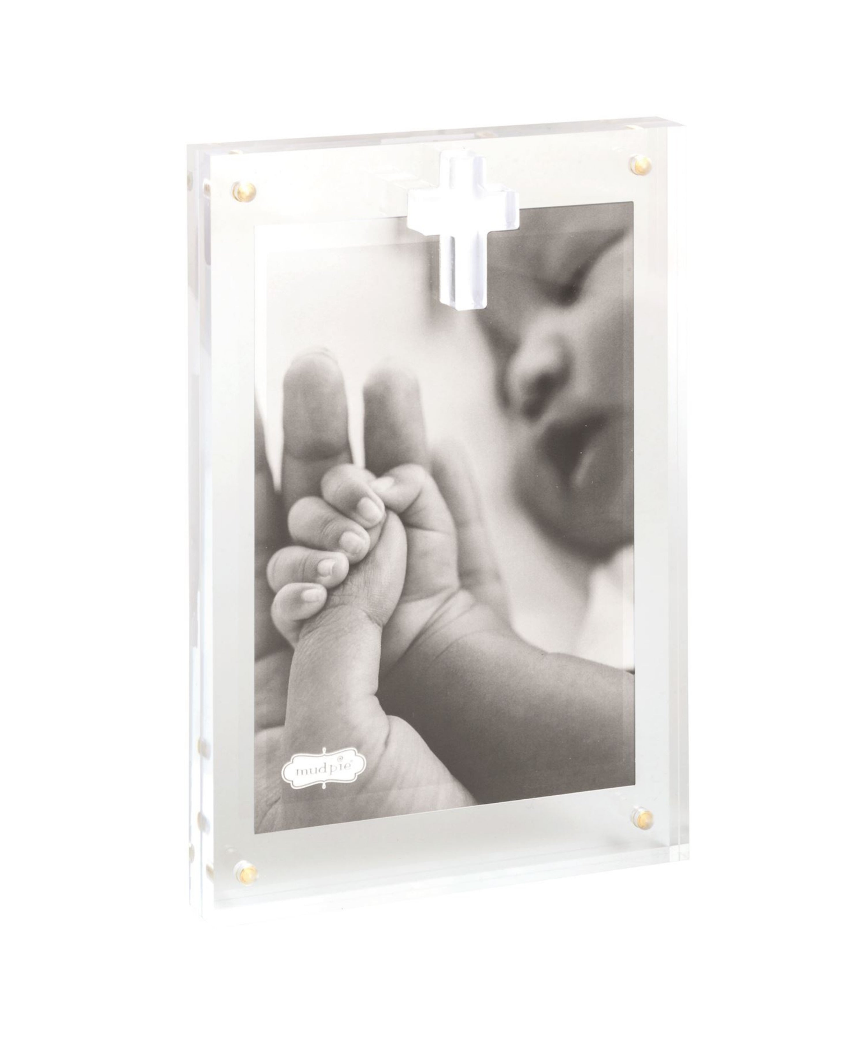 Vertical Layered Cross Acrylic Frame