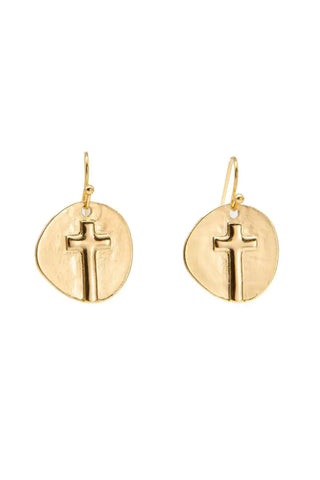 Ascension Cross Earrings