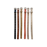 Leather Dog Collar with Metal Buckle
