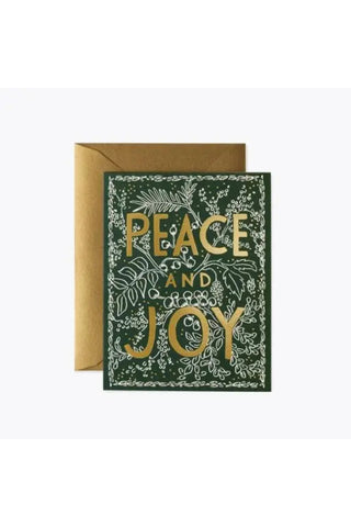 Evergreen Peace Card