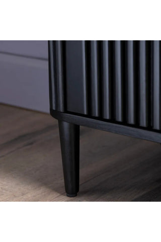 Camden Black Two Door Cabinet