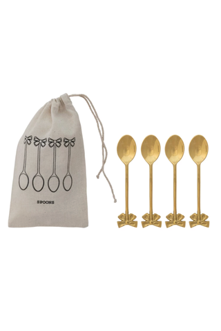 Bow Shaped Handle Spoons