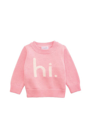 "Hi" Sweater