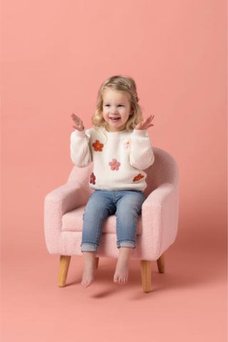 Daisy Knit Sweater