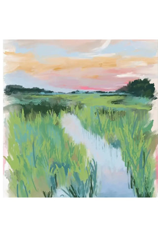 Coastal Magic Marsh Note Card