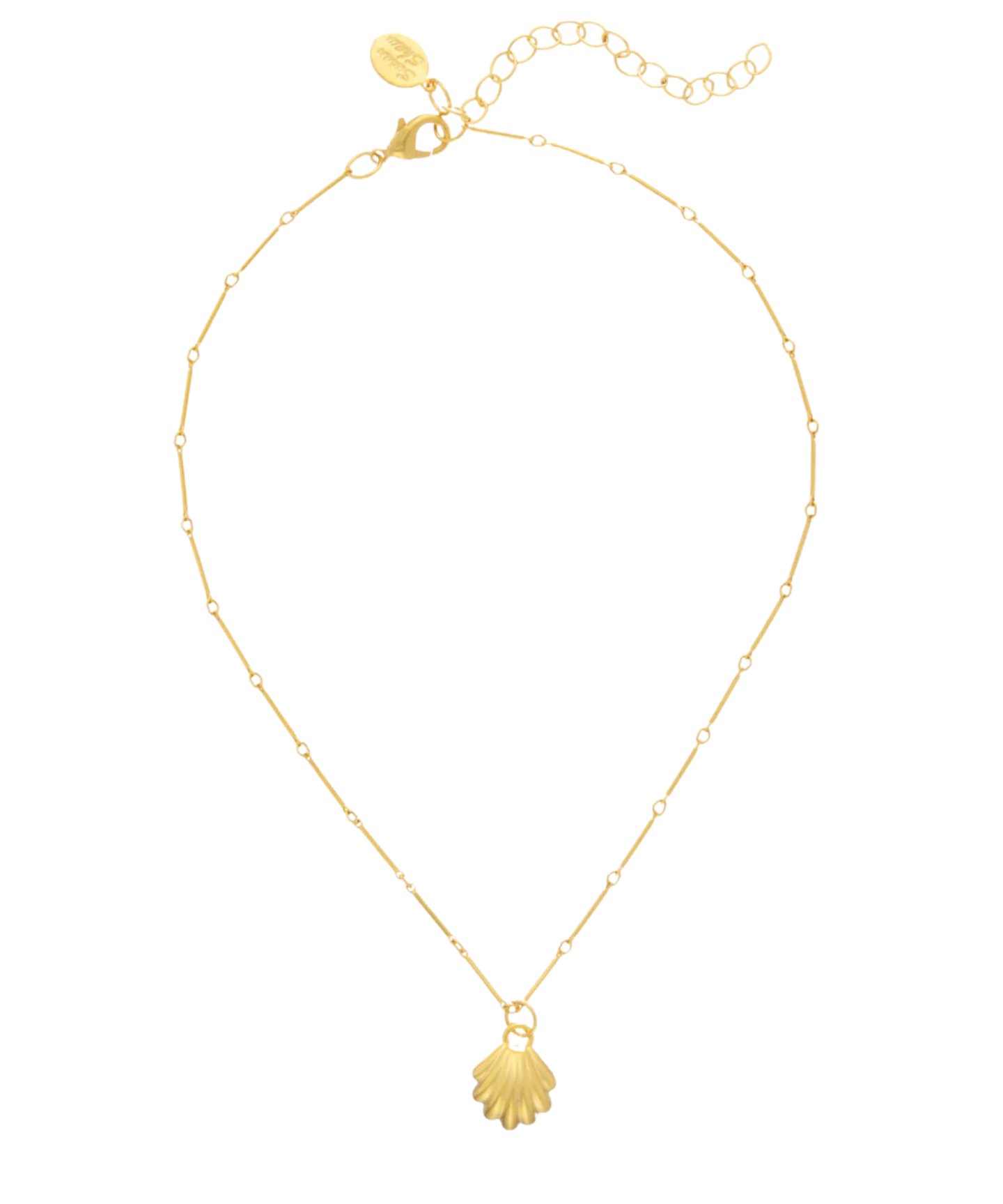 Susan Shaw | 24k Gold | Shell Charm Necklace