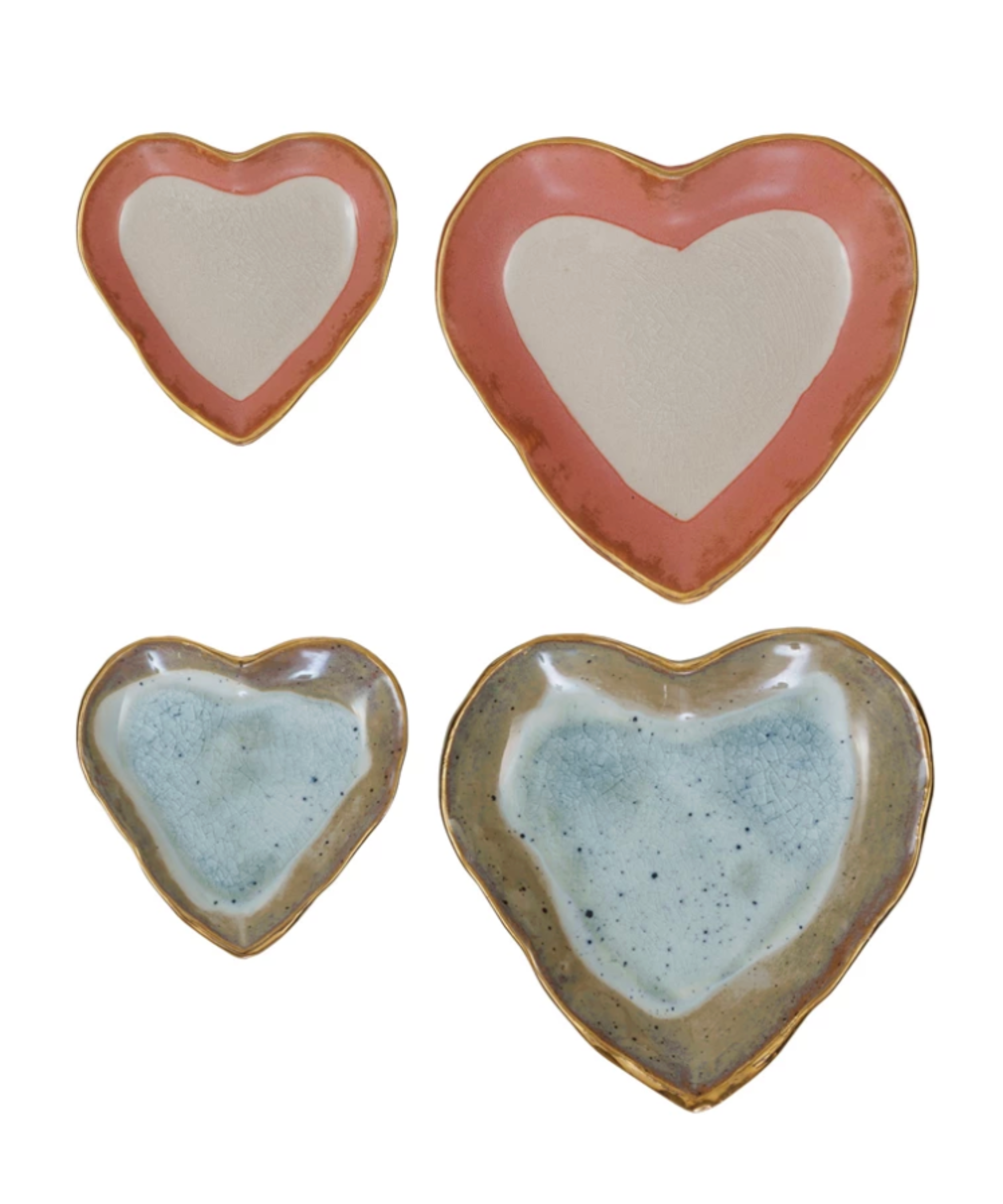 Stoneware Heart Dish