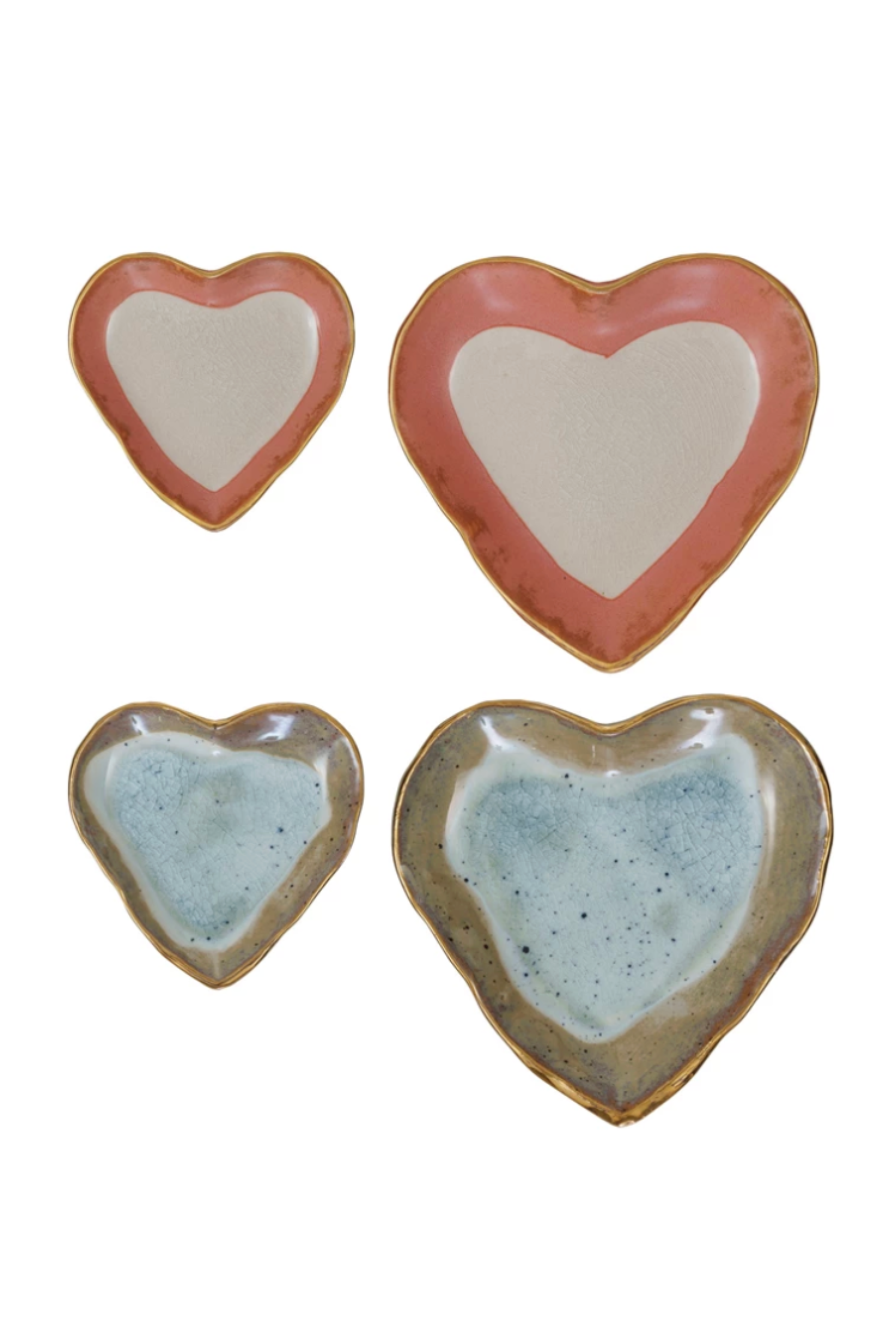 Stoneware Heart Dish