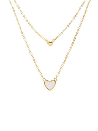 Layered Heart Necklace