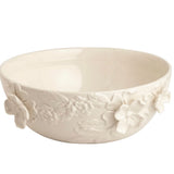 White Floral Bowl