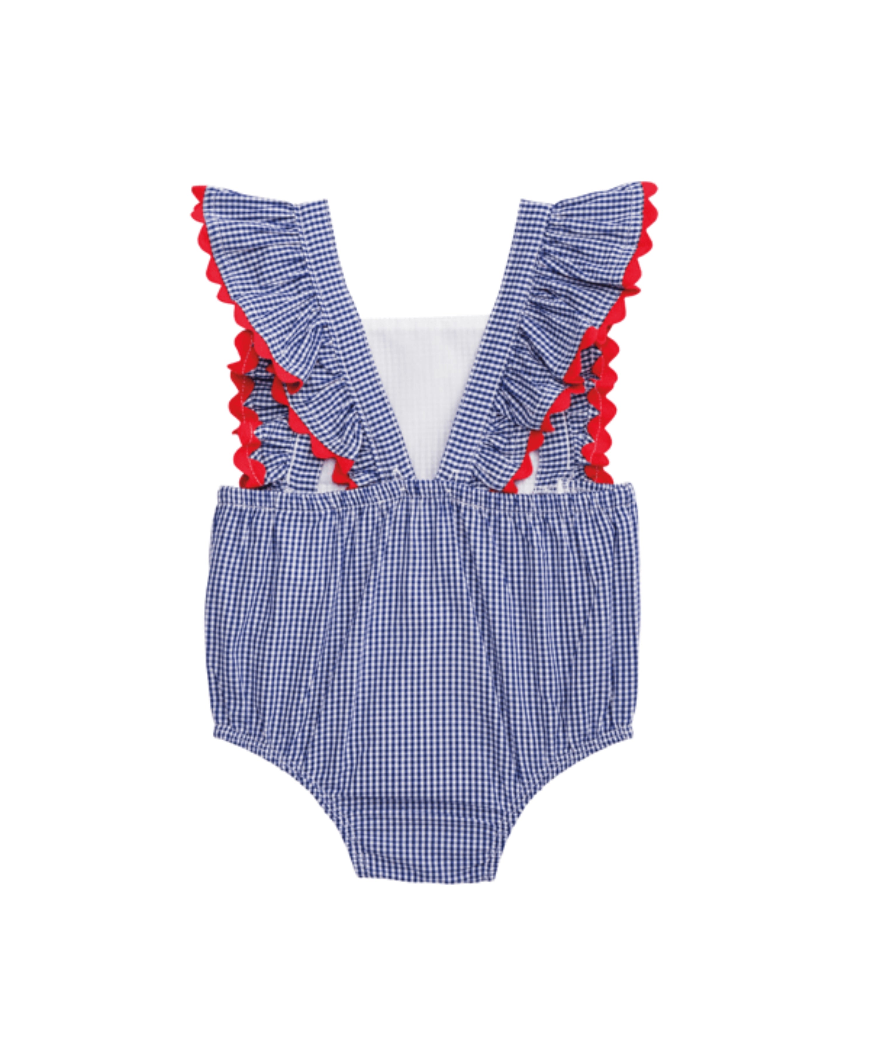 Gingham Ric-Rac Bubble & Headband Set (detail view 2)