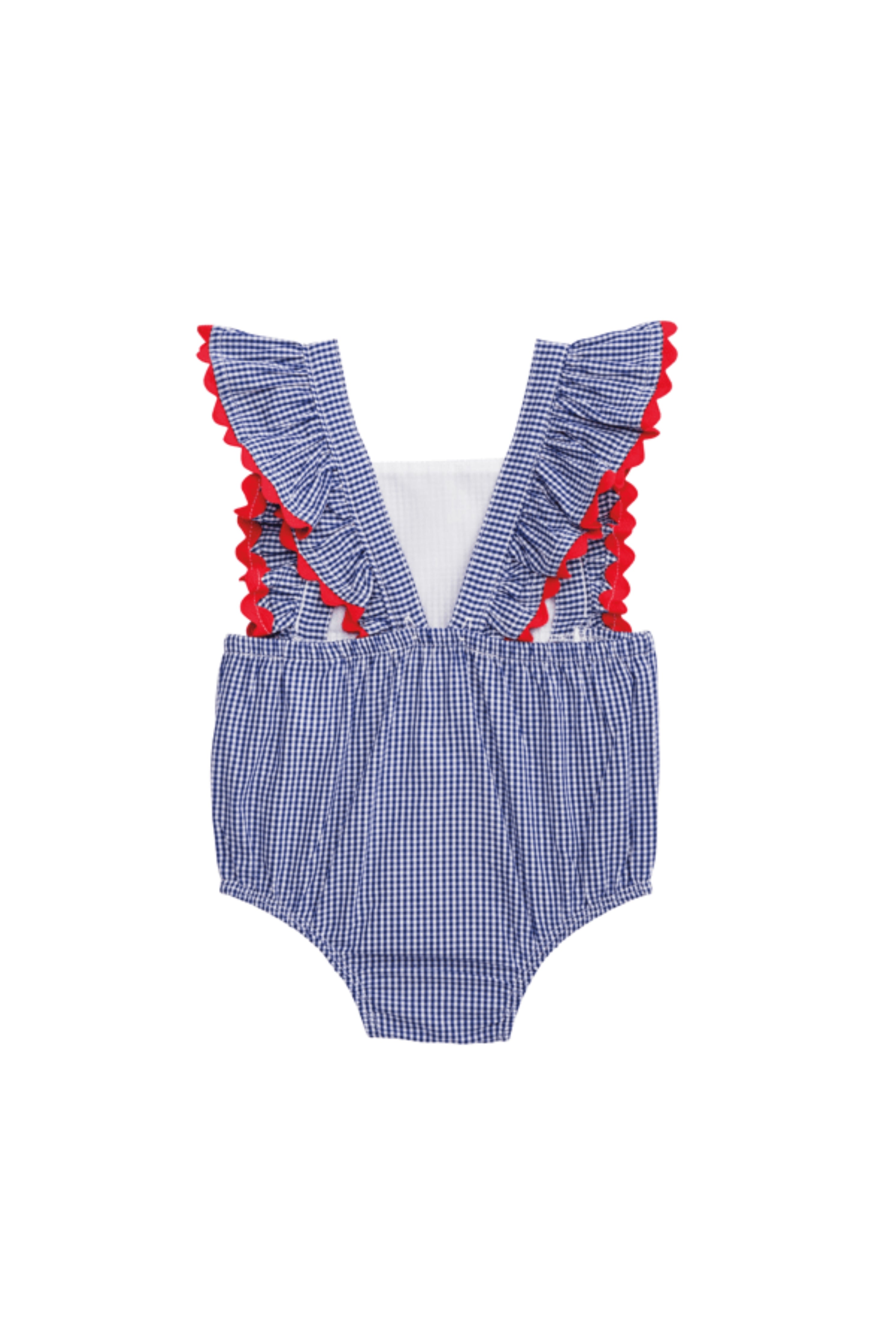 Gingham Ric-Rac Bubble & Headband Set (detail view 2)