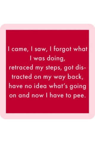 Coaster I Came, I Saw