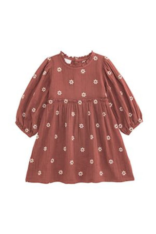 Daisy Embroidery Dress