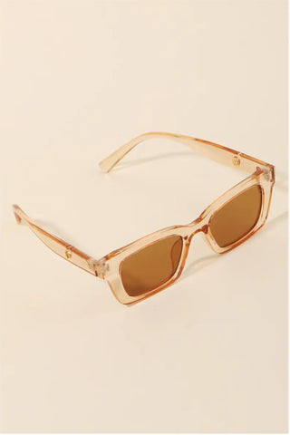 Acetate Rectangle Sunglasses