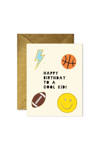 Cool Kid Birthday Card