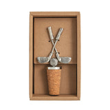 Golf Clubs Bottle Stopper