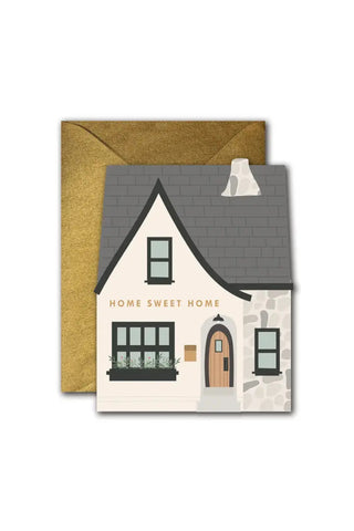 Home Sweet Home Die-Cut Folded Card