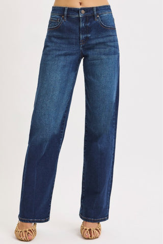 Mid Rise Baggy Jeans
