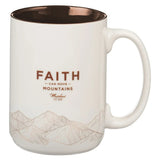 White Faith Mountains Mug
