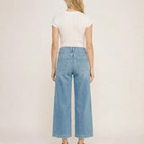 Valley Girl High Rise Wide Leg Jeans