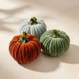 Mini Velvet Pumpkins