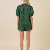 Verdant Vine Shorts