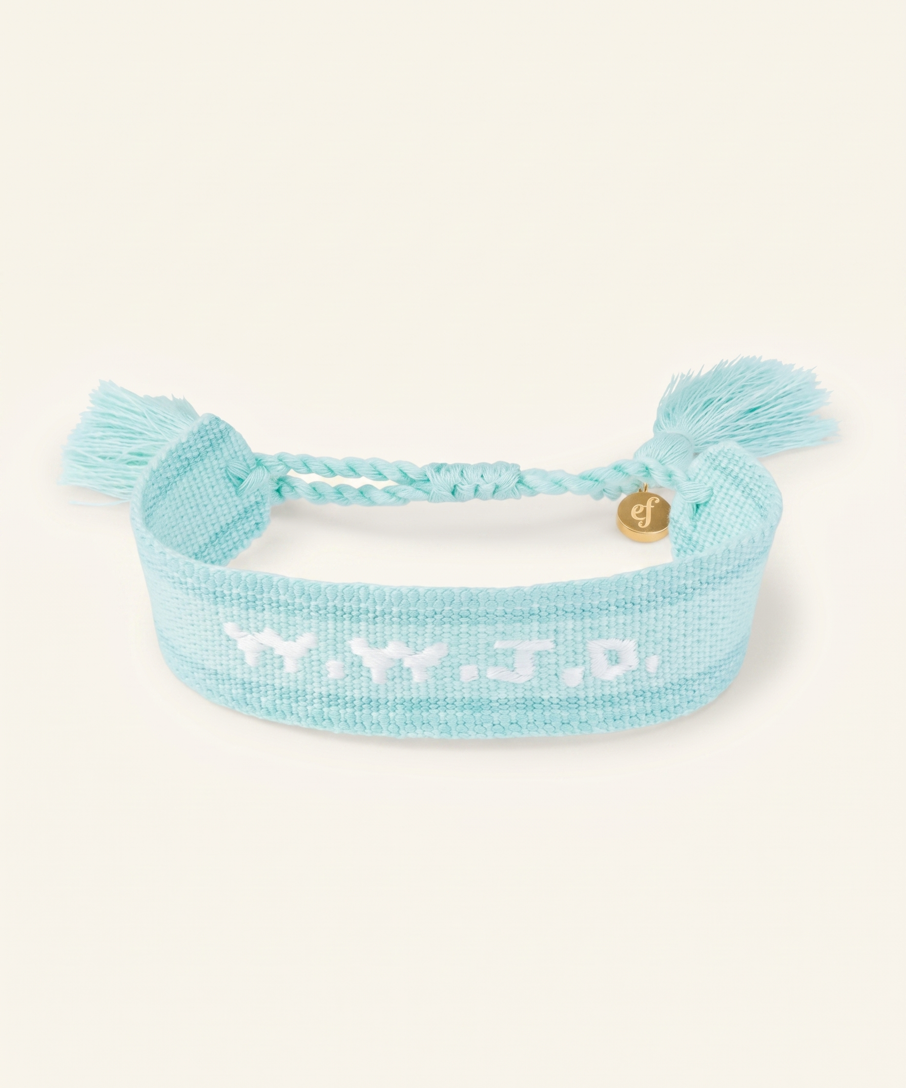 WWJD Embroidered Bracelet