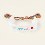 WWJD Embroidered Bracelet