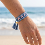 WWJD Embroidered Bracelet