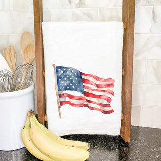 American Flag Tea Towel