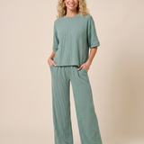 Weekend Rib Knit Tee