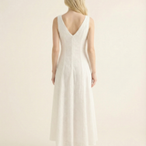 White Sands Eyelet Midi Dress (detail view 4)
