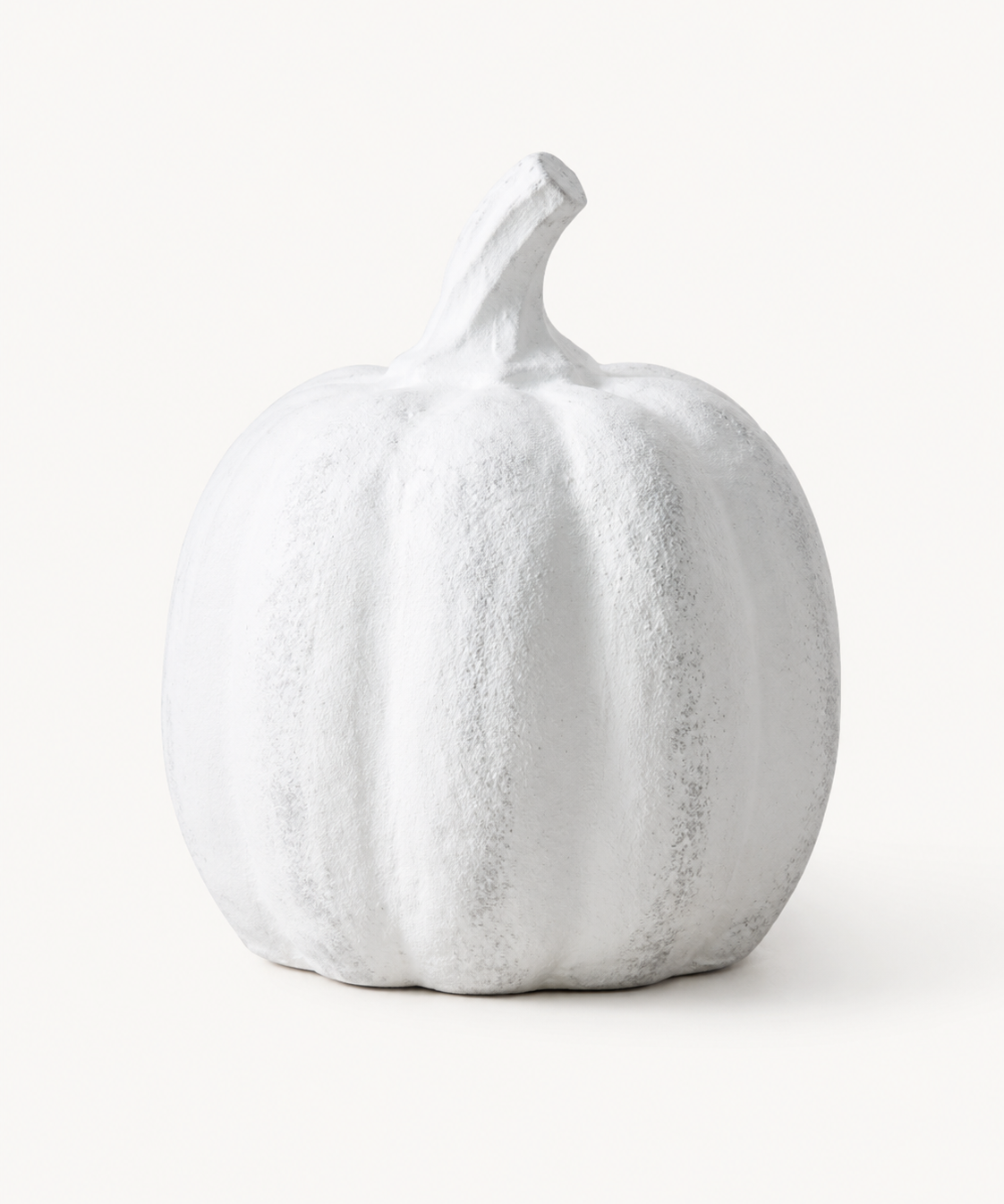 White Terracotta Pumpkin
